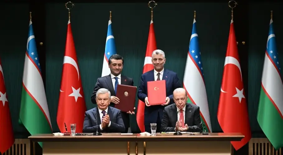 Türkiye ile Özbekistan Arasında Yeni Ekonomik İş Birliği: Hedef 10 Milyar Dolar