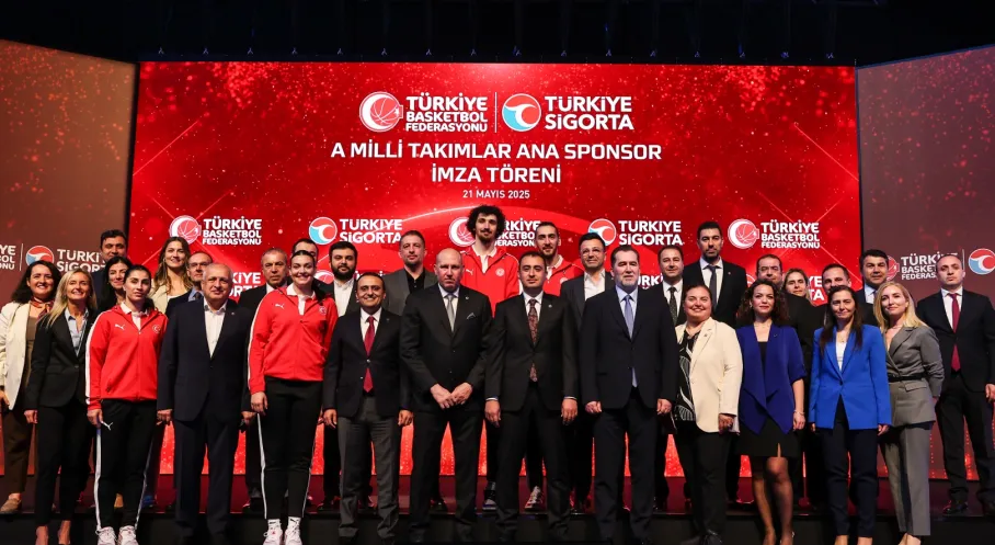 Türkiye Sigorta, Basketbol Milli Takımlarının Ana Sponsoru Oldu! Büyük Destek