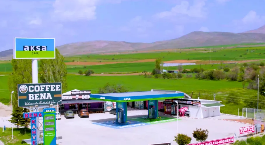 Türkiye'de Bir İlk: Aksa Şarj, Akaryakıt İstasyonunu %100 Elektrikli Şarj Merkezine Dönüştürdü!