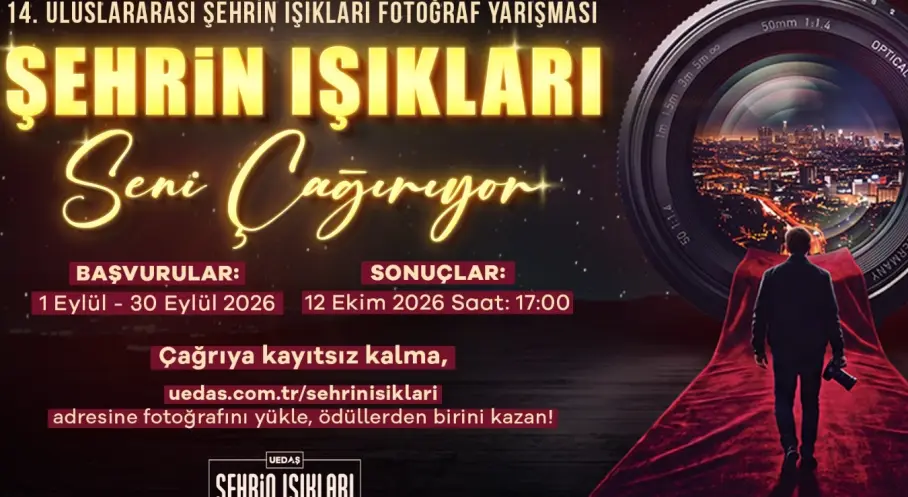 UEDAŞ Şehrin Işıkları Yarışması Başlıyor