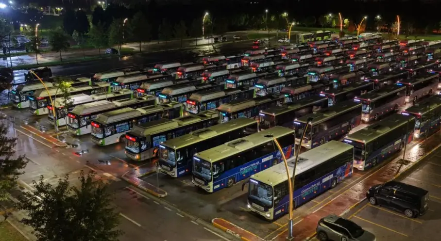 UlaşımPark, COP31 İçin 70 Otobüs ve 116 Personelle Antalya’da Görev Yapacak