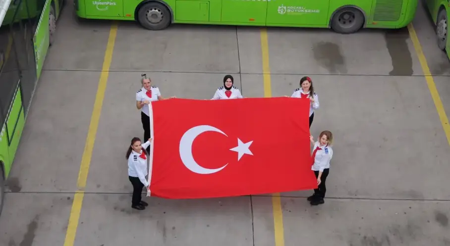 Ulaşımpark’tan 103. Yıla Özel Koreografi