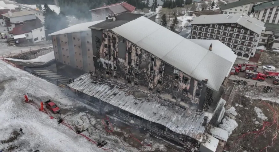 Uludağ Otel Yangını Raporu: Şömine İddiası Çürüdü, Asıl Sorumlular Belli Oldu!