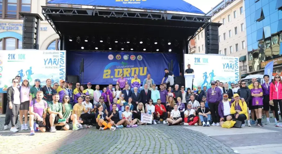 Uluslararası 2. Ordu Yarı Maratonu’nda Kazananlar Ödüllerine Kavuştu