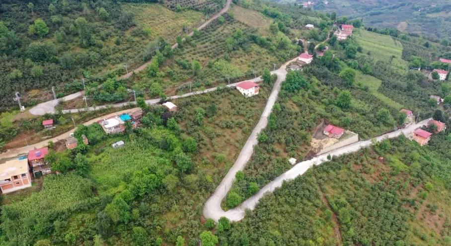 Ünye Ortaköy'de Beton Yol Sevinci: Ulaşım Sorunu Tarih Oldu!