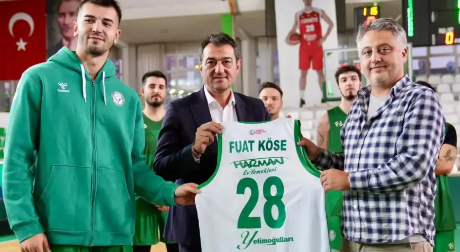 Valilikten Giresun'un basketbol temsilcisi Kerasusspor'a moral desteği