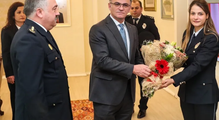 Van İl Emniyet Teşkilatı'ndan Vali Balcı’ya Önemli Ziyaret