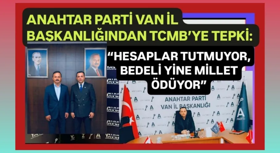 Van'dan TCMB'ye Enflasyon Tepkisi: 