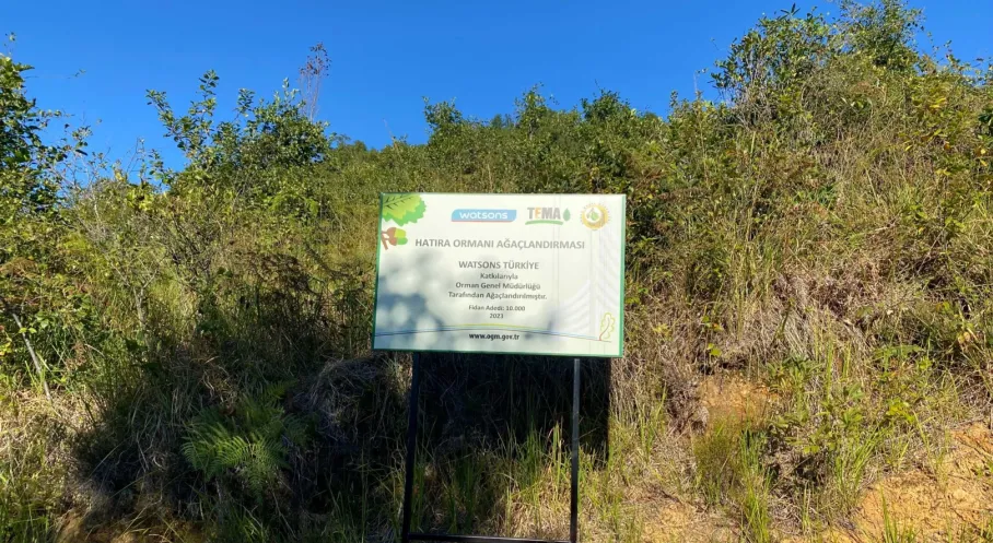 Watsons Türkiye'den Geleceğe Nefes Olacak Hamle: 500 Bin Fidanla Rekor Bağış!