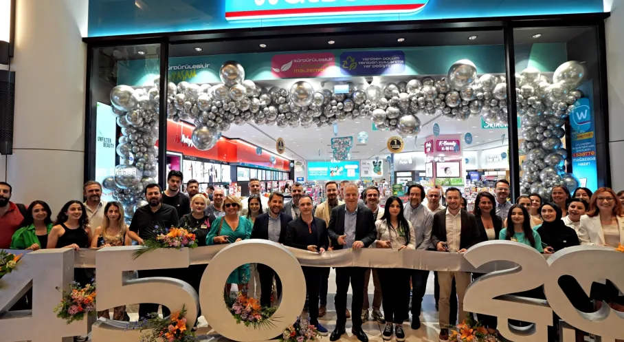 Watsons Türkiye'den Sürdürülebilir Mağaza Devrimi! 450. Şube Emaar'da Açıldı