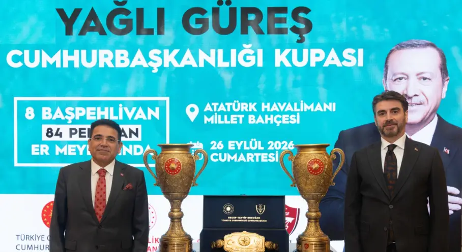 Yağlı Güreş Cumhurbaşkanlığı Kupası Öncesi Basın Toplantısı Gerçekleştirildi
