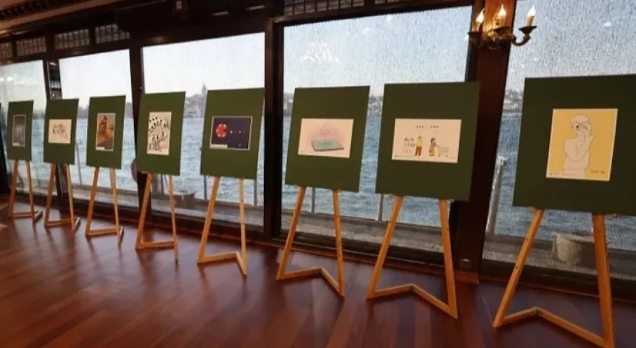 Yeşilay'dan Karikatür Şöleni! Bağımlılıkla Mücadelede Sanatın Gücü Konuştu