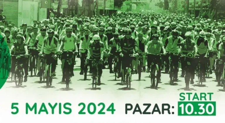 Yeşilay Türkiye'de 5 Mayıs Pazar Günü Eş Zamanlı Pedal Çevirecek