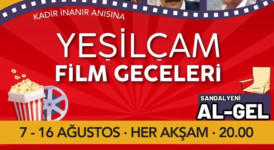 Yeşilçam’ın Unutulmaz Filmleri Başkentlilerle Buluşuyor