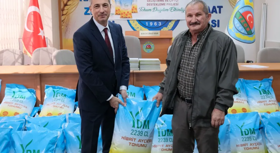 Yudum'dan Türk Tarımına Büyük Katkı: Yüksek Verimli Yerli Ayçiçeği Tohumu YDM 2239 Çiftçilere Ulaştı!