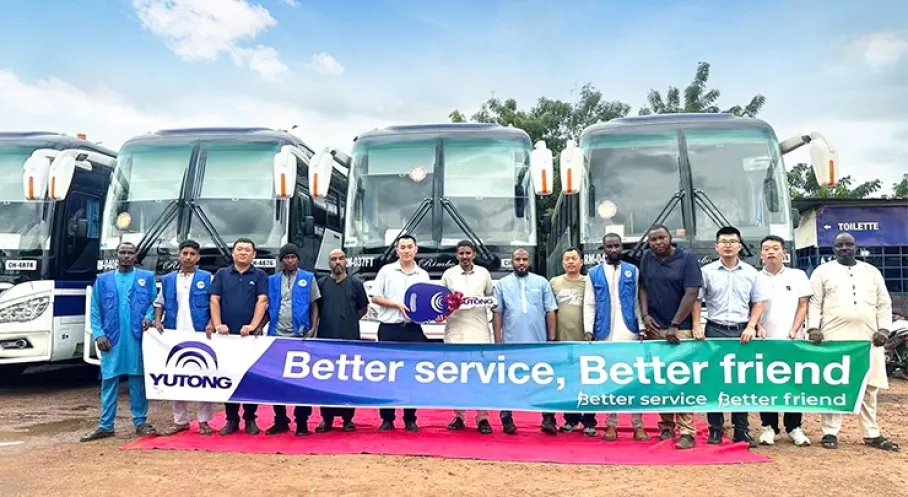 Yutong'dan Afrika Kupası'na Dev Teslimat! Fas'a 723 Otobüs