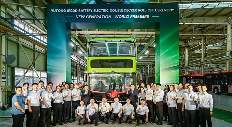 Yutong'dan Elektrikli Çift Katlı Otobüs Devrimi! İşte Yeni Nesil U12DD